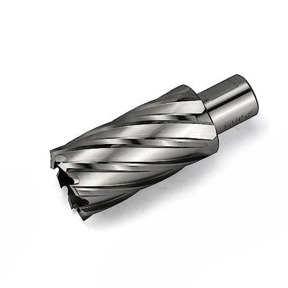 Annular Cutter JESTUOUS 3/4 Inch Weldon Shank 1-1/4 Cut Dia 2 Cut Depth