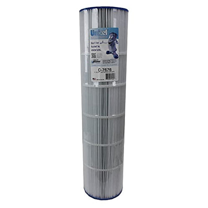 Unicel C-7676 75 Square Foot Media Replacement Pool Hot Tub Spa Filter Cartridge with 108 Pleats - size: 1 Pack
