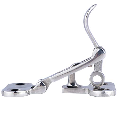 Marine 316 Stainless Steel Anti-Rattle Lockable Hatch,Hold Down Clamp Latch,Marine Hatch Locker (2 PCS)