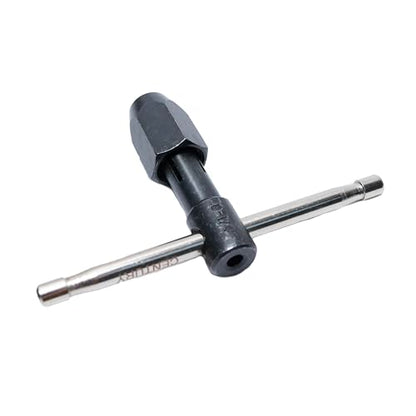 Century Drill & Tool 98501 T-Handle Tap Wrench, 0"-1/4", 3.0-6.0mm - size: 0" to 1/4", 0.00 to 6.0M