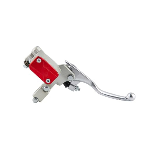 22mm 7/8'' Motocross Right Brake Master Cylinder Clutch Pump Brake Lever for SX SX-F EXC-F EXC XC XC-W XC-F TPI 6Days 125-530 2008-2023 (Red) - color: Red