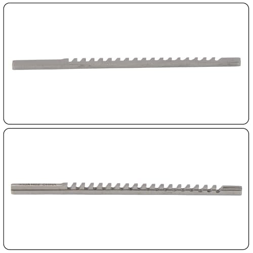 kimllier 3/32 Inch Keyway Broach, A Push-Type, HSS, 1/8 x 5 Inch Dimension