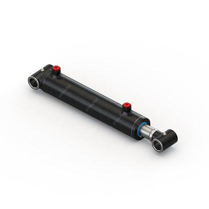 Welded Tube Cross Cylinder for Double Acting - Double Acting Welded Hydraulic Cylinder, 2.5" Bore, 14" Stroke