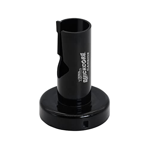 Disston QUICKCORE 1" TCT Tungsten Carbide Tipped Hole Saw 10X Faster CORE Ejection Quick Change (E0100171) - style: 1"