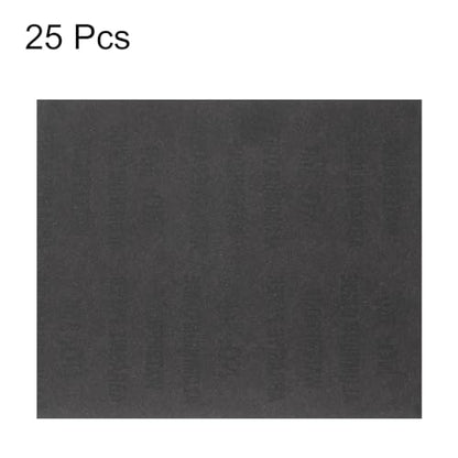 HARFINGTON 25pcs Sandpaper 220 Grit 9 x 11 Inch C-Weight Backing Silicon Carbide Abrasive Wet Dry Sanding Sheets for Wood Finishing, Metal Sanding, Automotive Polishing - size: 220 Grits
