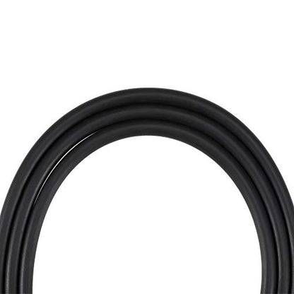 uxcell Lubricating Oil Hose, 2mm ID x 4mm OD 3.3ft Rubber Water Hose Tubing Black - size: 2mm x 4mm