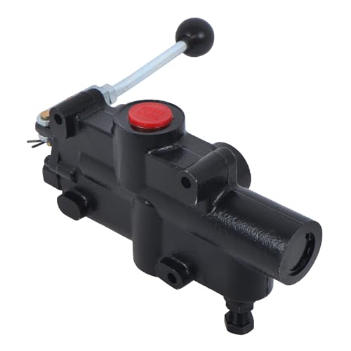 1 Spool 21GPM 4300PSI Hydraulic Directional Control Valve for Tractors Tractors Loaders Log Splitter SAE Ports Double Acting Valve
