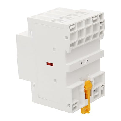 BAOMAIN 220V AC 4-Pole 63A Modular Contactor, 4NC, DIN Rail Mount
