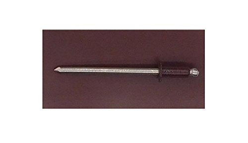 EAGLE 1: Stainless steel Rivets 1/8" x 1/4" (#43) (100, Burgundy) - color: Burgundy