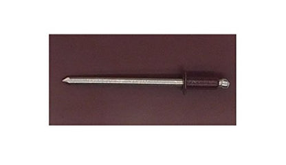 EAGLE 1: Stainless steel Rivets 1/8" x 1/4" (#43) (100, Burgundy) - color: Burgundy