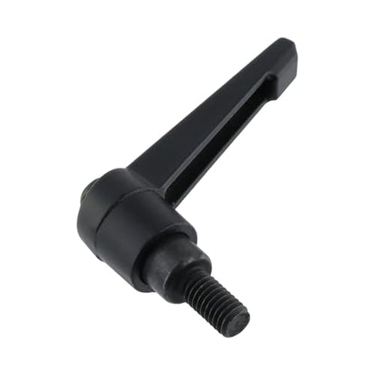 Clamping Lever Handles M6 x 12mm Push Button Ratchet Lever Male Threaded Stud Adjustable Handles Hand Knobs Rotating Screw Handles Bolts with Locking Lever -6pcs - size: M6 x 12mm