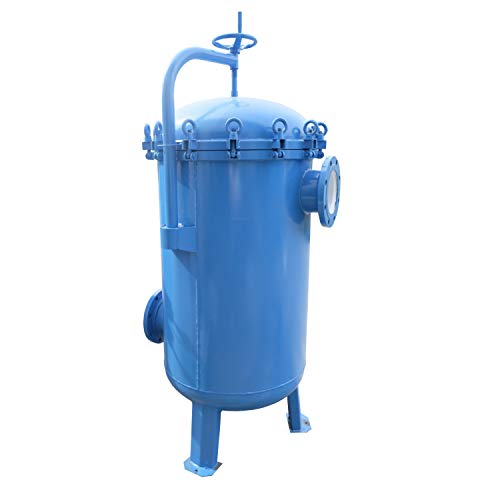 PRM Carbon Steel 6 Bag Multi Bag Filter Housing, Uses #2 Size Filter Bags, 150 PSI Pressure