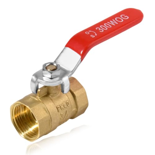 Heavy Duty Full Port Ball Valve, G3/4 Inch Female x Female Thread - style: Female x Female-Long Handle