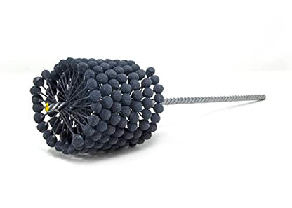 Brush Research GB314400 Flex-Hone®, 3-1/4" (83mm) Diameter, 400 Grit, Silicon Carbide, for Mild Steel, Stainless Steel, Cast Iron and Softer Ferrous Materials - size: 3.250" (83mm), style: 400 Grit