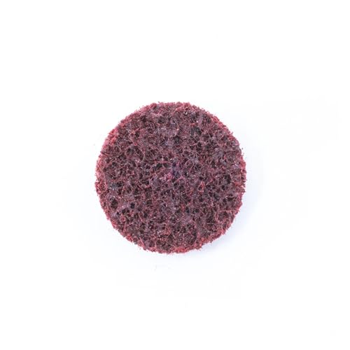 Benchmark Abrasives 1-1/2 Inch Sanding Discs Quick Change Nylon Surface Conditioning Discs, Drill & Die Grinder Sanding Disc Rust Remover for Metal Paint Stripper, Polishing - (25 Pack)(Fine)