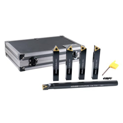 Accusize Industrial Tools Mini Indexable Turning Tool Boring, 5/8 in - size: 5/8 in.