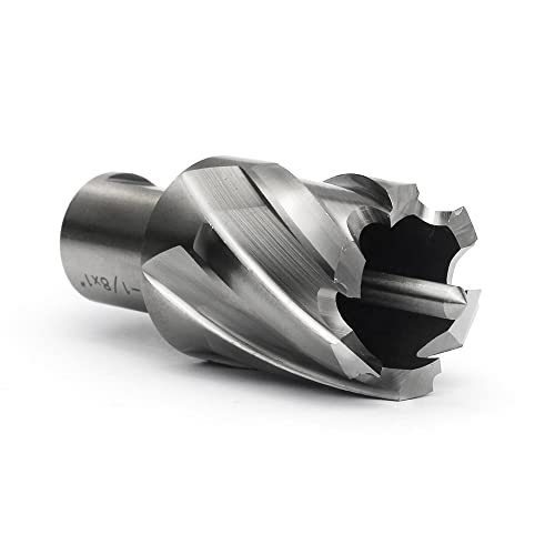 OSCARBIDE 1-1/8" x 1" HSS Annular Cutter 3/4" Weldon Shank Mag Drill Bit