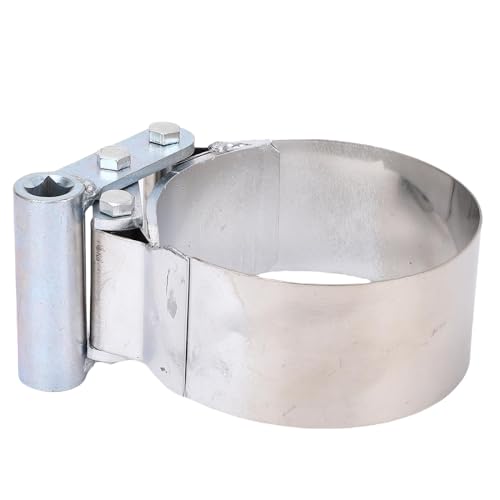 POCREATION Adjustable Air & Oil Filter Wrench, 3-3/4 to 4-1/2 Inch (95-114mm) Ratchet Drive Removal Tool for Trucks and Cars