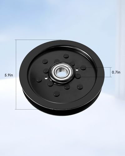 TCA17524 Flat Idler Pulley