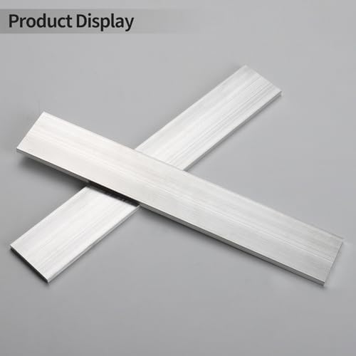 1 Pcs 1/4" x 2" 6061 Square Aluminum Flat BAR,12" Long, 6mm X 50mm X 305mm Aluminum Flat Plate, T6511 Solid New Mill Stock - size: 1/4x2x12"