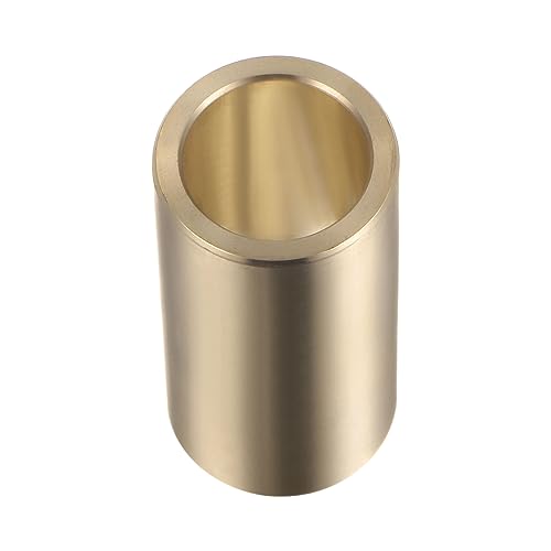 uxcell 2pcs Sleeve Bearings 3/4" Bore 1" OD 2" Length Cast Brass Self-Lubricating Bushing - size: 3/4" x 1" x 2"