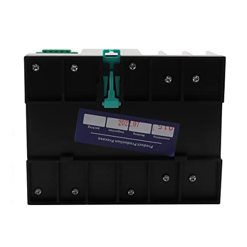 3P 100A Dual Power Automatic Transfer Switch, 110V - size: 3P 100A 110V