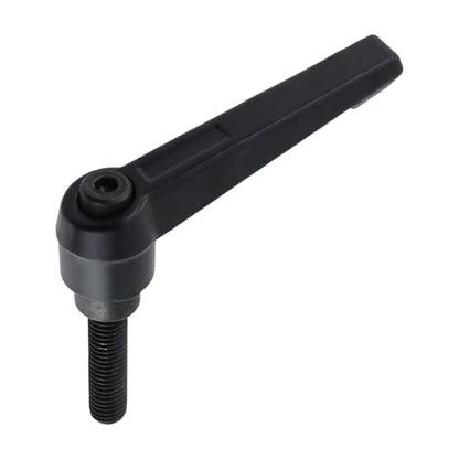 Clamping Lever Handles M8 x 32mm Push Button Ratchet Lever Male Threaded Stud Adjustable Handles Hand Knobs Rotating Screw Handles Bolts with Locking Lever -4pcs - size: M8 x 32mm