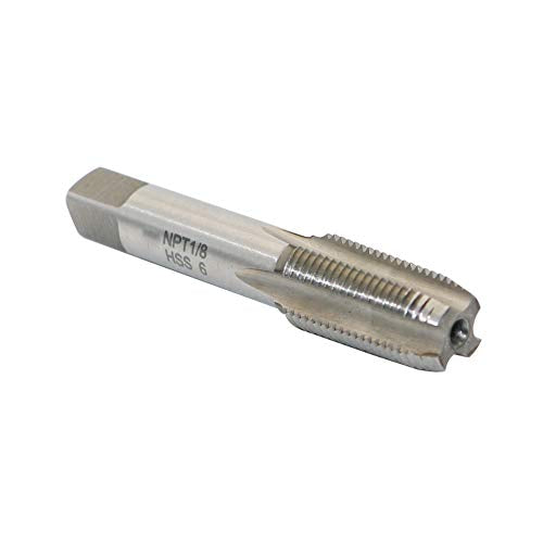 1/8 27 NPT Tapered Pipe Thread Tap High Speed Steel Pipe Thread Tap - size: NPT1/8"