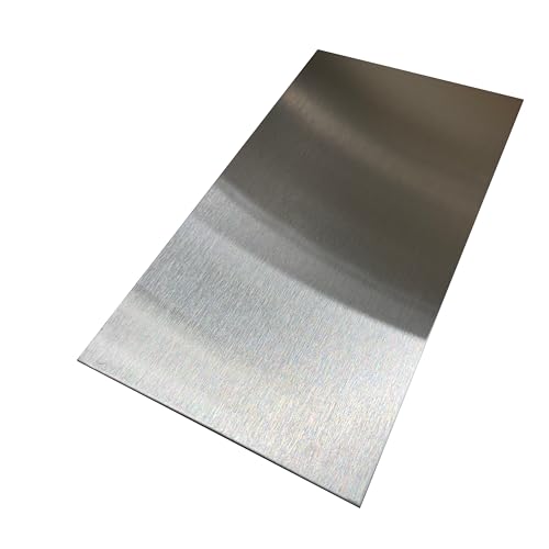 Grade 304 Stainless Steel #4 Brushed Sheet Metal Gap Filler Finishing Strip Trim, 20ga (30 inch Long, 4.5 inch Wide) - size: 30 inch Long, style: 4.5 inch Wide