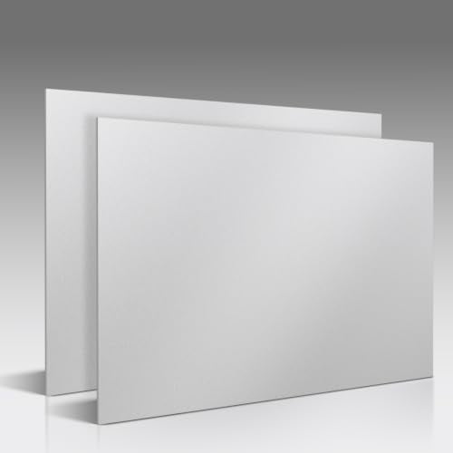 2 Pack 20" x 30" Premium Thin A36 Steel Plates, Smooth Oil-Proof Easy-Clean Metal Sheets, Versatile Steel Panels for Kitchen Splash Guard, Parts Processing and Mechanical Manufacturing - size: 2 Pack 20" x 30"