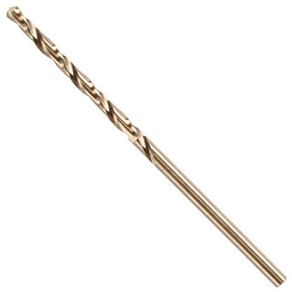 BOSCH CO2133B 1-Piece 3/32 in. x 2-1/4 in. Cobalt M42 Metal Drill Bit with Three-Flat Shank for Drilling Applications in Stainless Steel, Cast Iron, Titanium, Light-Gauge Metal, Aluminum - size: 3/32 x 2-1/4 in.