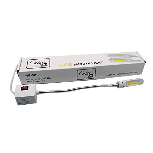 Cutex Super Bright COB LED Sewing Machine Light W/Magnetic Mounting Base