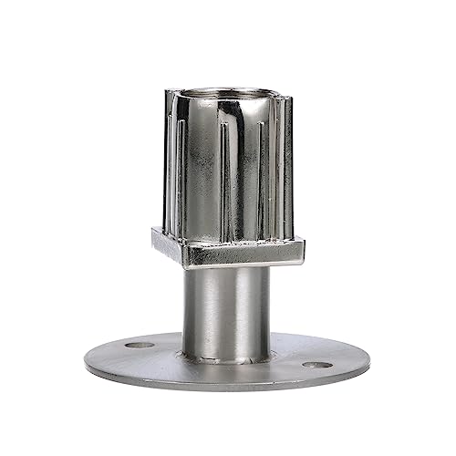 Component Hardware A14-0654-C 1-1/2" Square Adjustable Flanged Foot Insert