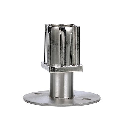 Component Hardware A14-0654-C 1-1/2" Square Adjustable Flanged Foot Insert