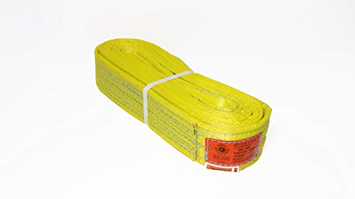 Kennedy Wire Rope & Sling Co. 3" x 24' 2-Ply Twist Eye Polyester Lifting Sling (Various Sizes in Listing) Made in The USA - color: 3" 2-Ply Twist Eye (Type 4), size: 3" x 24'