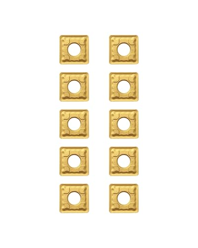 10Pcs SNMG431 SNMG120404 Carbide Turning Inserts - size: SNMG431 SNMG120404 10pcs