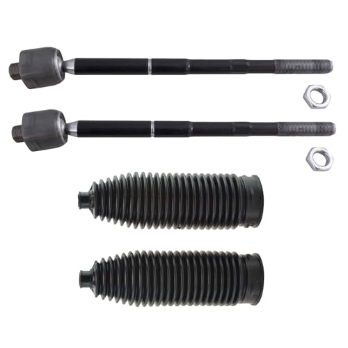 TRQ Front Driver & Passenger Side Inner Steering Kit Steering Rack & Pinion - style: PSA28690