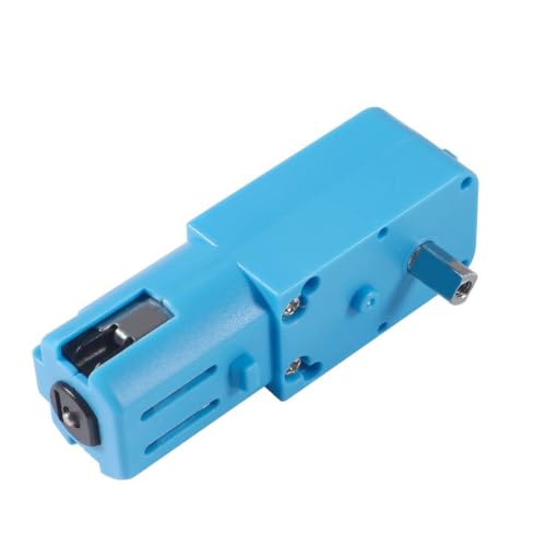 DIANN 4pcs TT Motor DC 3-6V Gearbox Motor 110RPM Ratio 1:90 Shaft Motor for DIY Smart Car Robot - style: TT Motor Blue 4pcs