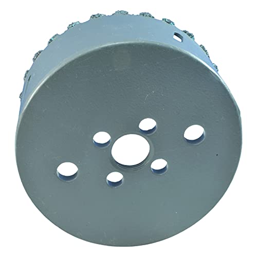 3 1/2" Carbide Hole Saw Bit Concrete Brick and Recessed Lights use only with Arbor That has Locking Pins Carbide Hole Cutter for Stucco Fiberglass Reinforced Plaster Drywall and Cement Block for Pipe - size: 89mm (3 1/2in), style: Brick HoleSaw No Adaptor