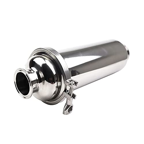 Beduan 1.5 Tri Clamp Filter Sanitary 304 SS Inline Straight Strainer - size: 1.5 Inch Tri Clamp Filter