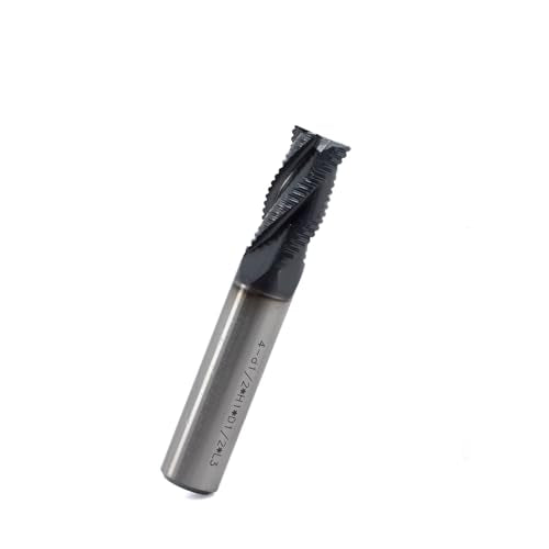 Roughing End Mill JESTUOUS Square Nose 1/2" Shank Dia. 1" Flute Length