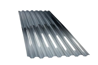 Clear Polycarbonate Black Corrugated Roofing Panels – 72” L x 21” W – Rainproof, Weatherproof & UV-Protected DIY Roof Sheets for Outdoor Projects (Set of 40)
