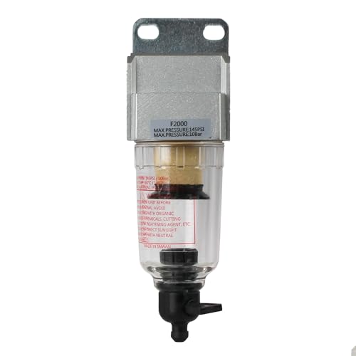 1/4" Mini Particulate filter for compressed air systems air compressor F202N