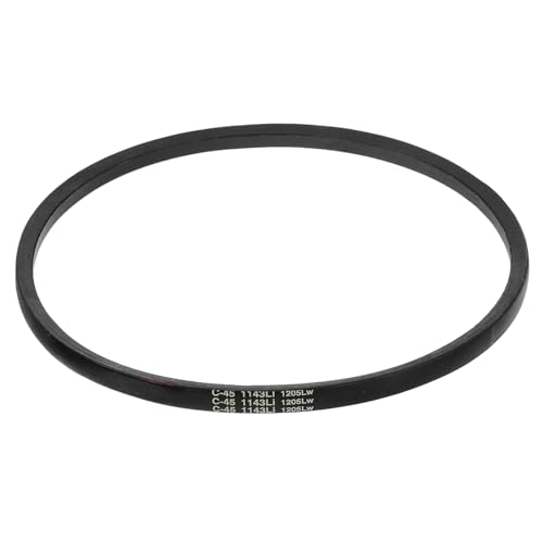 uxcell C45 Drive V-Belt 45 Inch (1143mm) Inner Circumference x 22mm Width x 14mm Height, Rubber V Belt for Power Transmission - size: C45