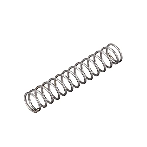 40 pcs Stainless Steel Compression Spring Extension Sturdy Assortment 1.6'' Length x 0.22'' OD x 0.02'' Wide Diameter
