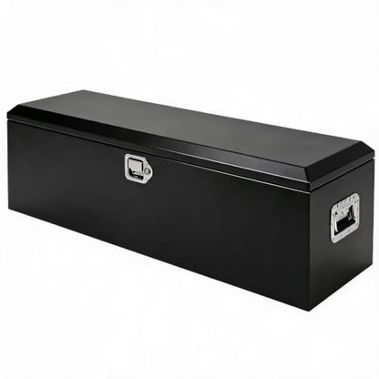 20" Truck Bed Steel Tool Box Lockable Storage - color: BLACK, size: 20x12x9.6 Inch