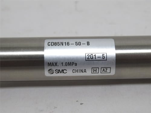 SMC CD85N16-50-B 16 MM BORE, 50 MM Stroke, Band MOUNTING, Basic Integrated Clevis, Built in Magnet, Cylinder, Double Acting