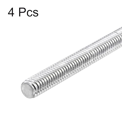 MECCANIXITY Fully Threaded Rod 1/4"-20 UNC Thread Pitch 304 Stainless Steel Right Hand Threaded Rods Bar Studs,4.33 inch 4 Pack - size: 1/4"-20 UNC x 4.33 inch