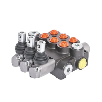 findmall 3 Spool Hydraulic Directional Control Valve 13GPM 3600PSI - size: 13 GPM, style: 3 Spool