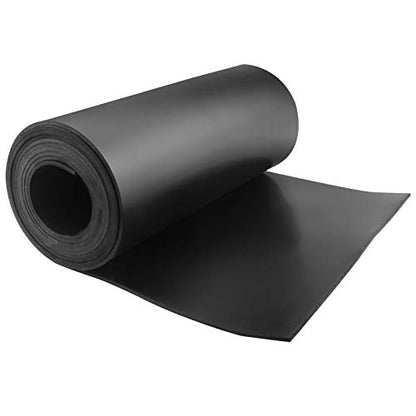 Neoprene Rubber Sheet, Solid Rubber Seal Strips for DIY Gasket Materials, Oil-Resistance, Sound Reduce and Anti-Slip for Flooring, Pads, Bumpers, Supports (12In x 1/16In x 10Ft) - size: 12In x 1/16In x 10Ft, style: No Backing Adhesive